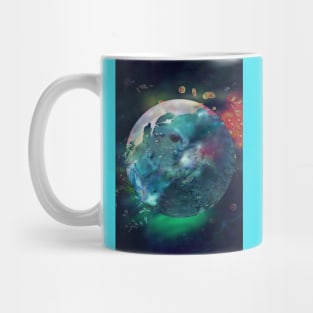 Neptune Planet Deep God of Fishies Mug